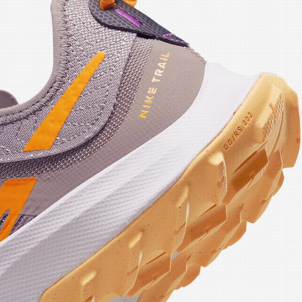 Nike Air Zoom Terra Kiger 8 Női Futócipő Lila Fekete Krém Narancssárga | NI7360-R10