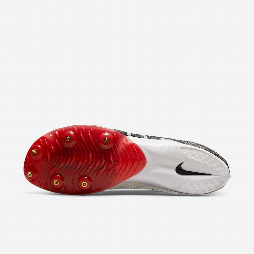 Nike Air Zoom Victory More Uptempo Férfi Szöges Cipő Fehér Piros Fekete | NI4357-R57