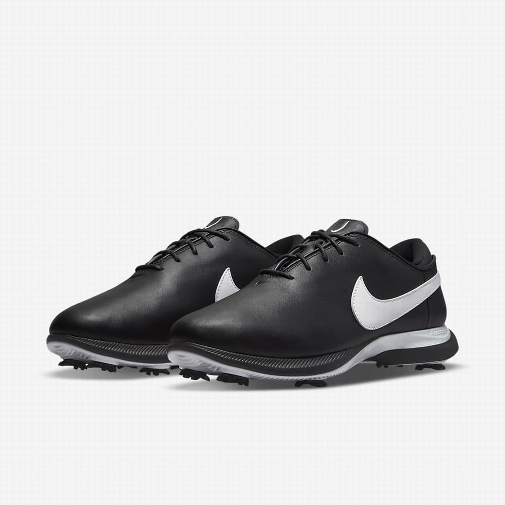 Nike Air Zoom Victory Tour 2 (Wide) Női Golf Cipő Fekete Fehér | NI3485-D89