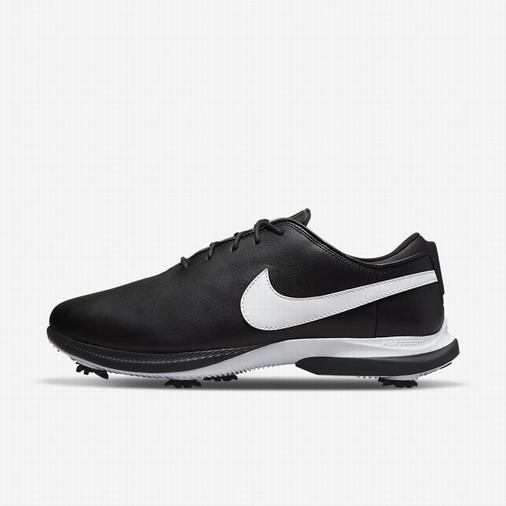 Nike Air Zoom Victory Tour 2 (Wide) Női Golf Cipő Fekete Fehér | NI3485-D89