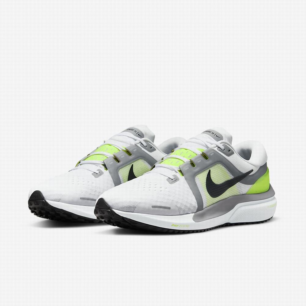 Nike Air Zoom Vomero 16 Férfi Futócipő Fehér Szürke Fekete | NI9632-L57