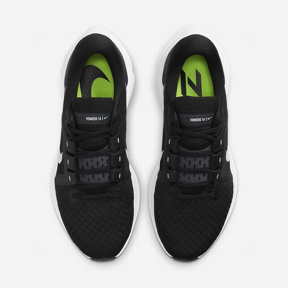 Nike Air Zoom Vomero 16 Női Futócipő Fekete Sötétszürke Fehér | NI9570-N62