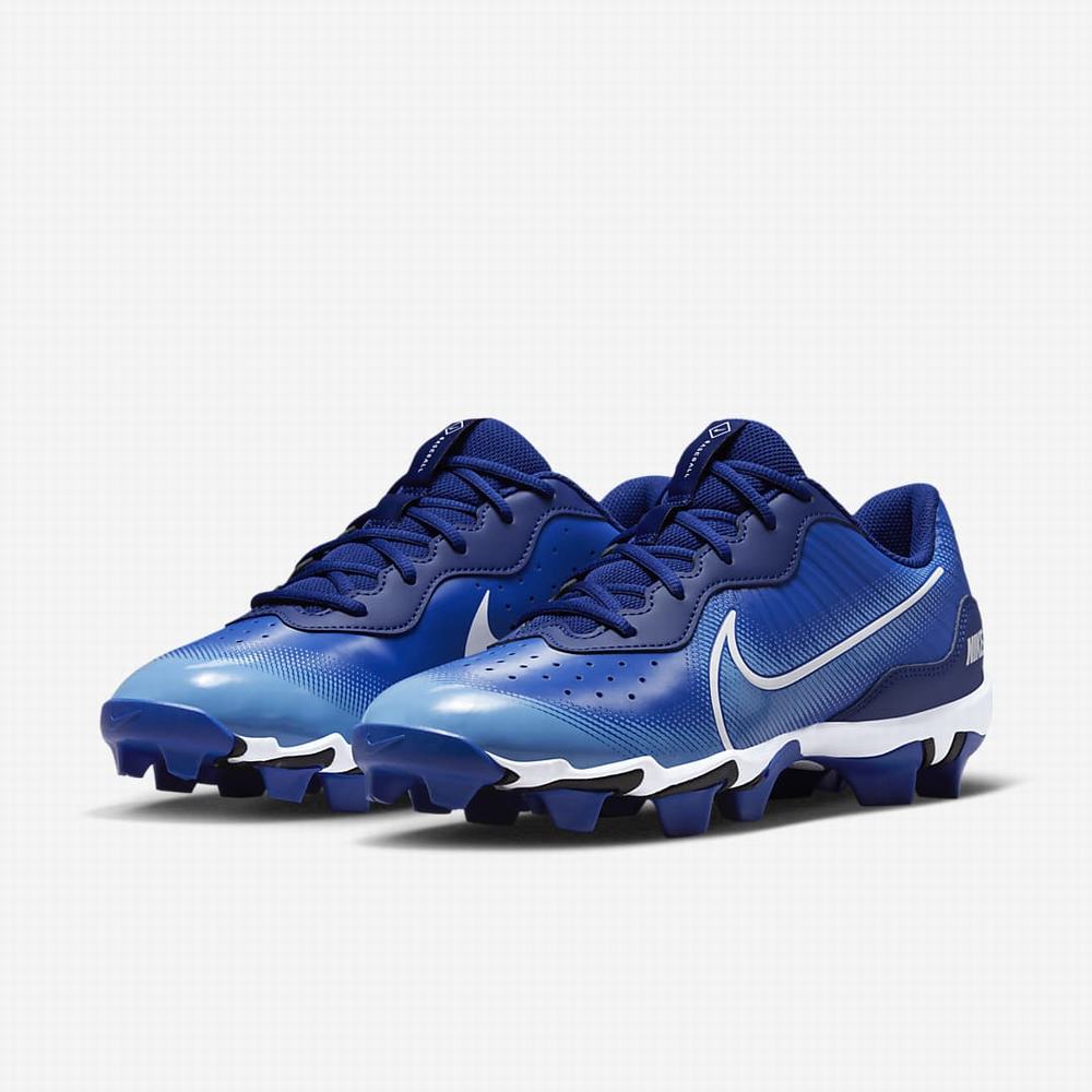 Nike Alpha Huarache 4 Keystone Férfi Baseball Cipő Királykék Kék Fehér | NI4627-R07