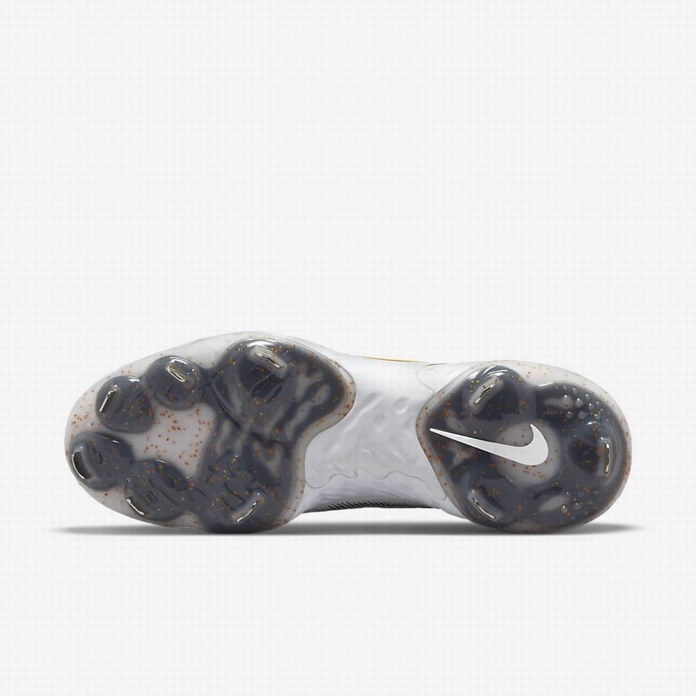 Nike Alpha Huarache Elite 3 Low Női Softball Cipő Fehér Fekete Metal Arany | NI0127-W26