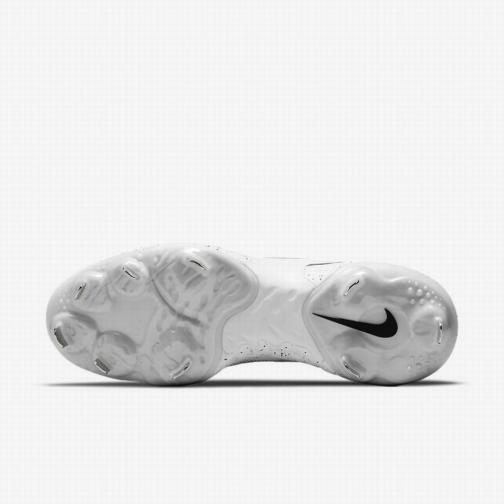 Nike Alpha Huarache Elite 3 Low Női Softball Cipő Fehér Szürke Világos Piros Fekete | NI4219-R70