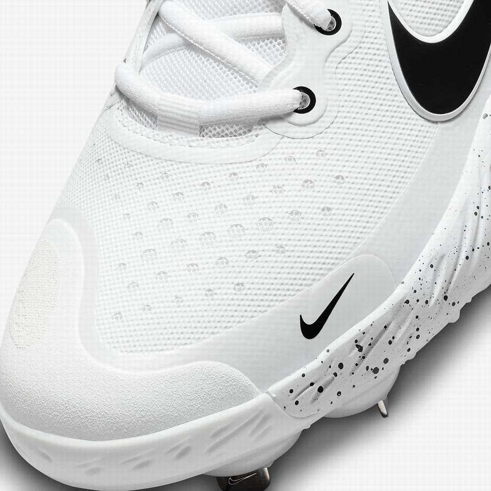 Nike Alpha Huarache Elite 3 Low Női Softball Cipő Fehér Szürke Világos Piros Fekete | NI4219-R70