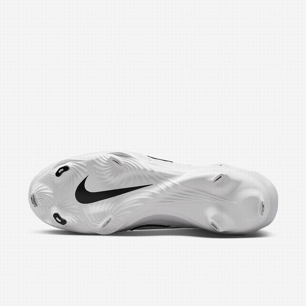 Nike Alpha Huarache NXT Férfi Baseball Cipő Fehér Szürke Platina Fekete | NI8325-V07