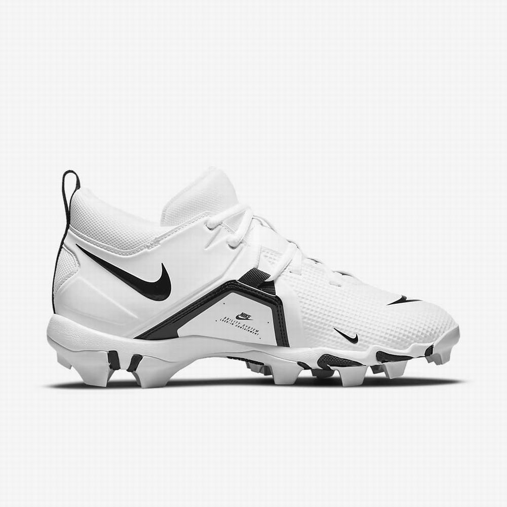 Nike Alpha Menace 3 Shark Férfi Focicipő Fehér Fekete | NI3451-Y54