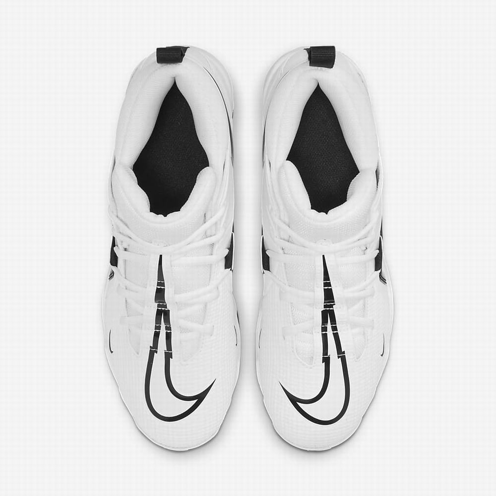Nike Alpha Menace 3 Shark Férfi Focicipő Fehér Fekete | NI3451-Y54