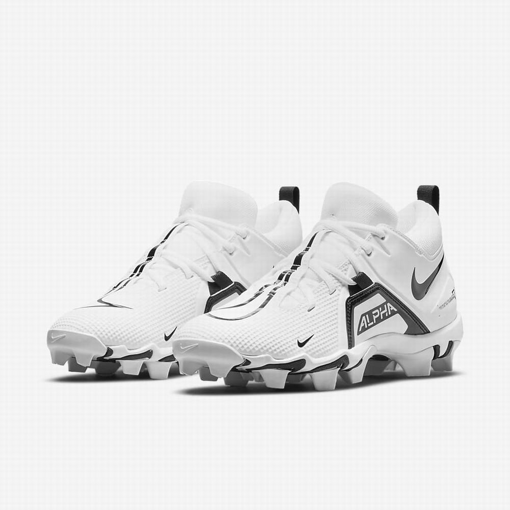 Nike Alpha Menace 3 Shark Férfi Focicipő Fehér Fekete | NI3451-Y54
