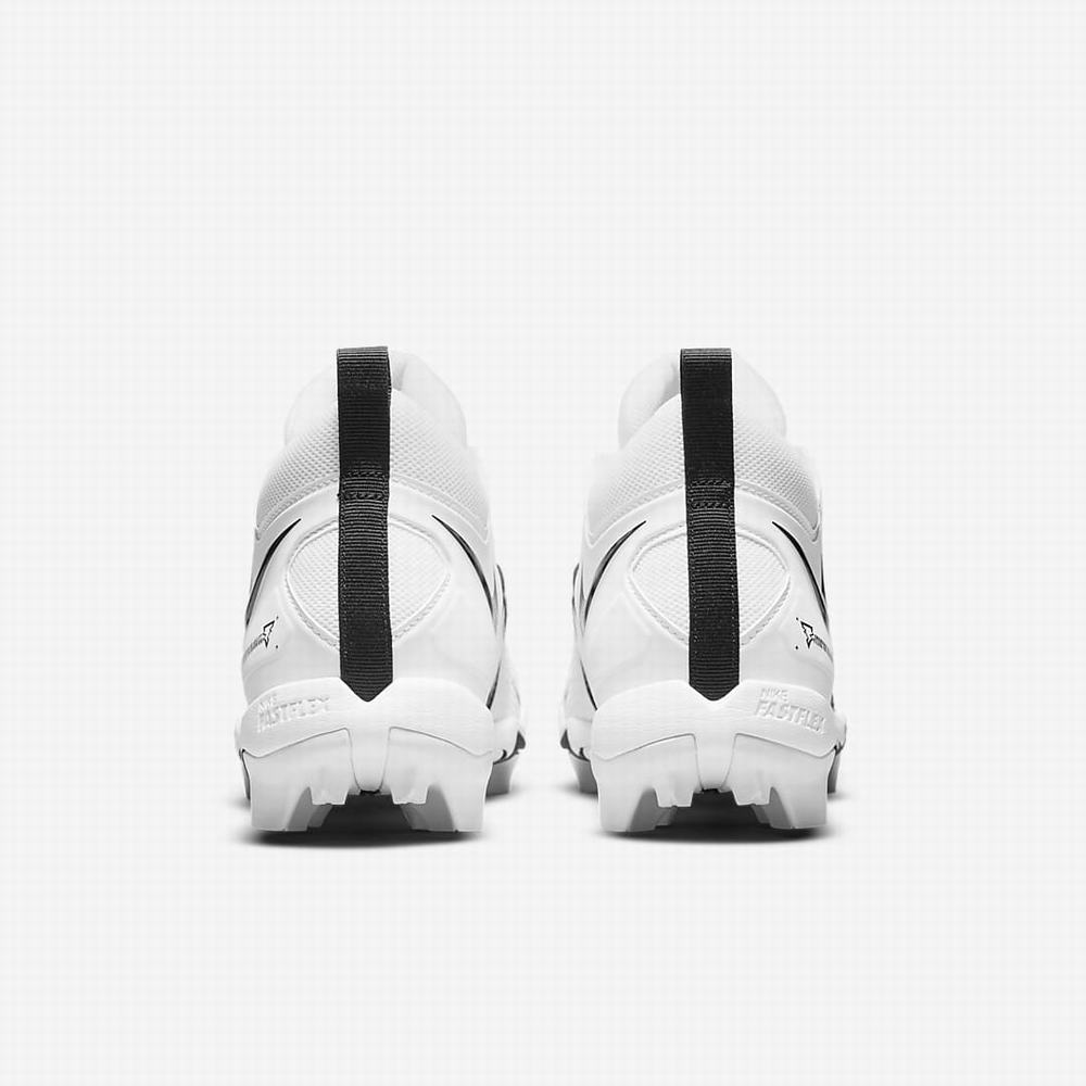Nike Alpha Menace 3 Shark Férfi Focicipő Fehér Fekete | NI3451-Y54