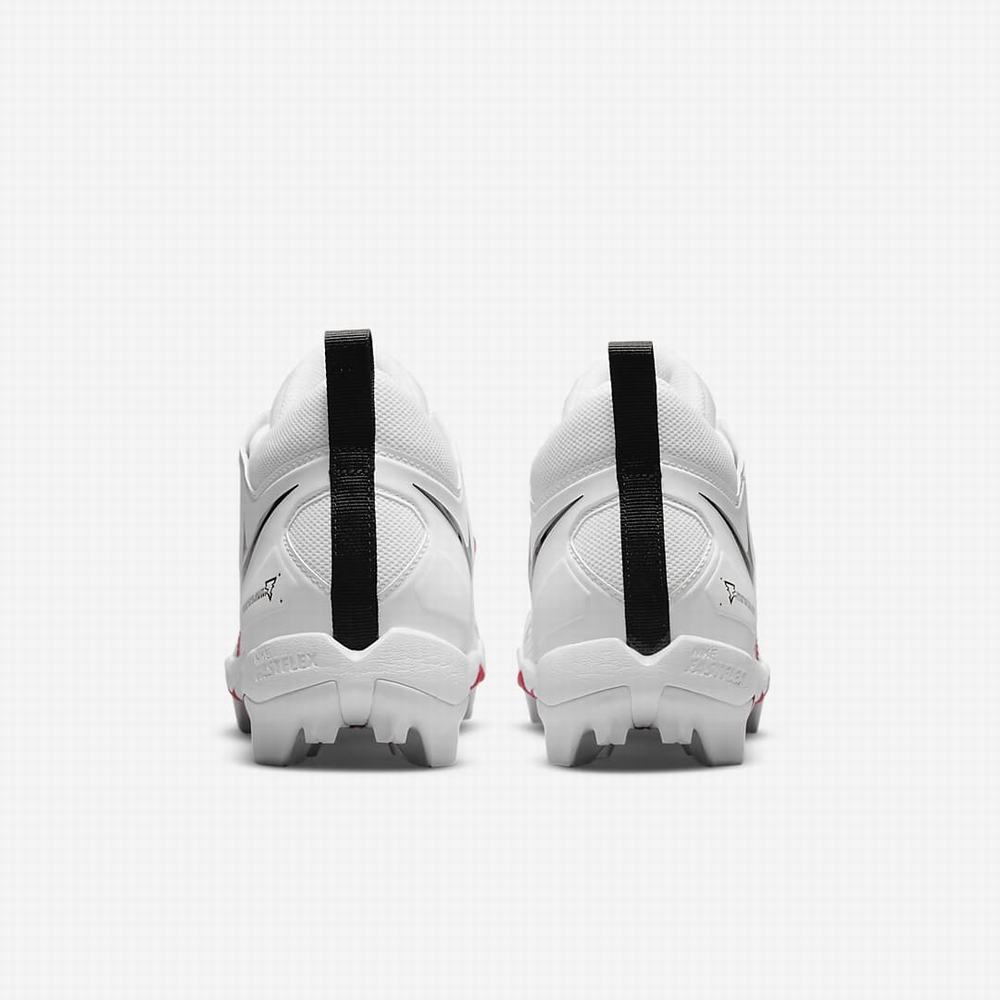 Nike Alpha Menace 3 Shark Férfi Focicipő Fehér Piros Fekete | NI5801-U14