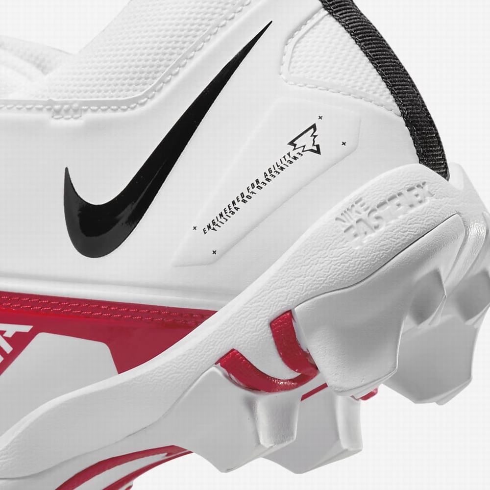 Nike Alpha Menace 3 Shark Férfi Focicipő Fehér Piros Fekete | NI5801-U14