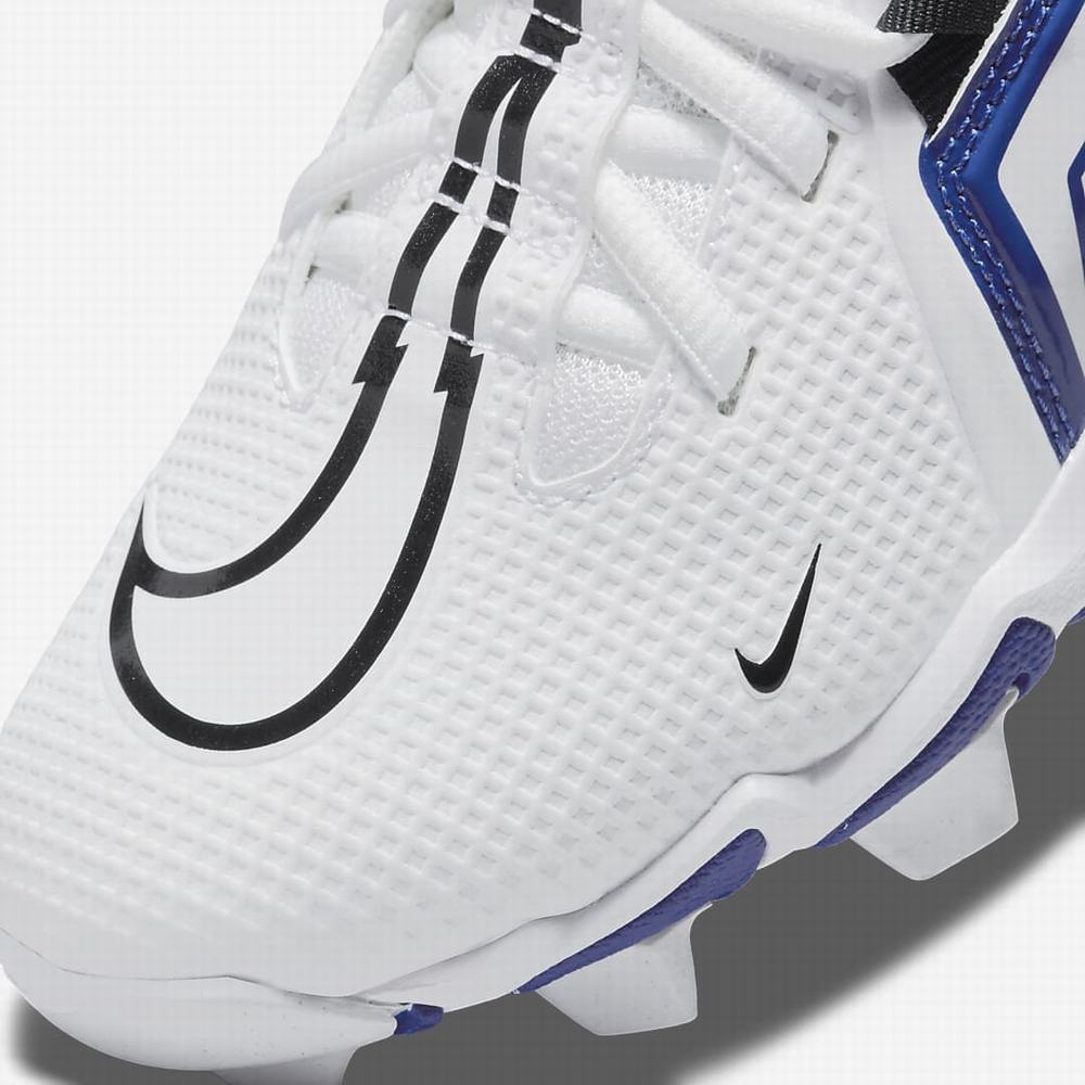 Nike Alpha Menace 3 Shark Gyerek Focicipő Fehér Királykék Fekete | NI7291-C68
