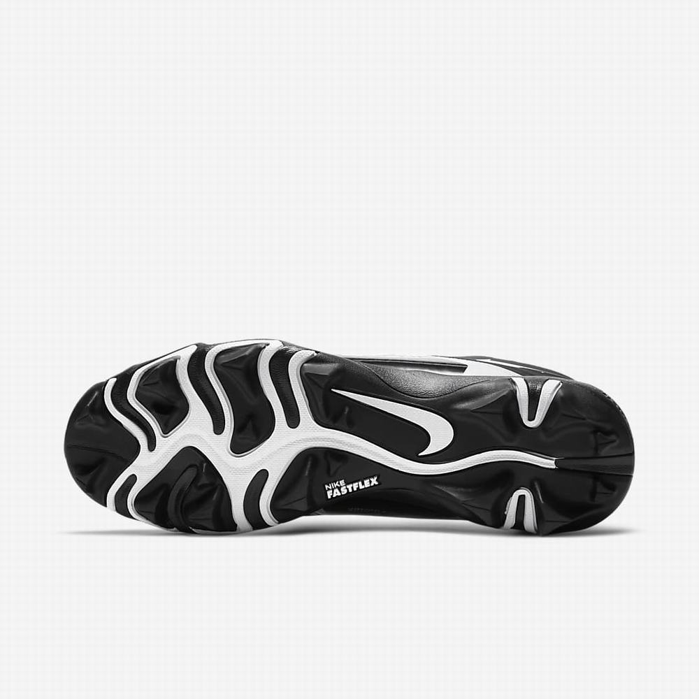 Nike Alpha Menace 3 Shark (Wide) Férfi Focicipő Fekete Fehér | NI7430-F78