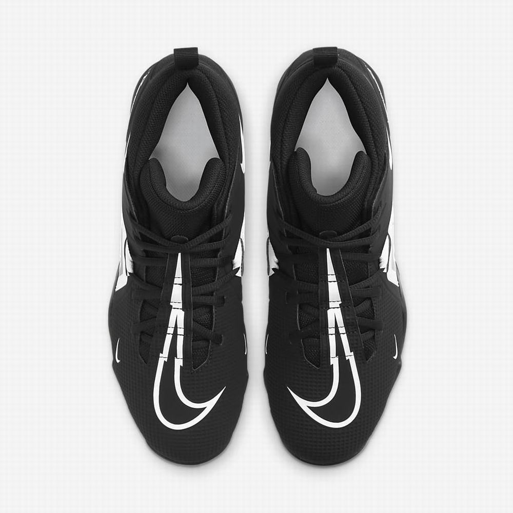 Nike Alpha Menace 3 Shark (Wide) Férfi Focicipő Fekete Fehér | NI7430-F78