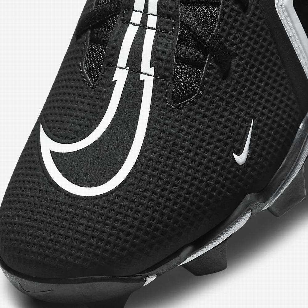Nike Alpha Menace 3 Shark (Wide) Férfi Focicipő Fekete Fehér | NI7430-F78