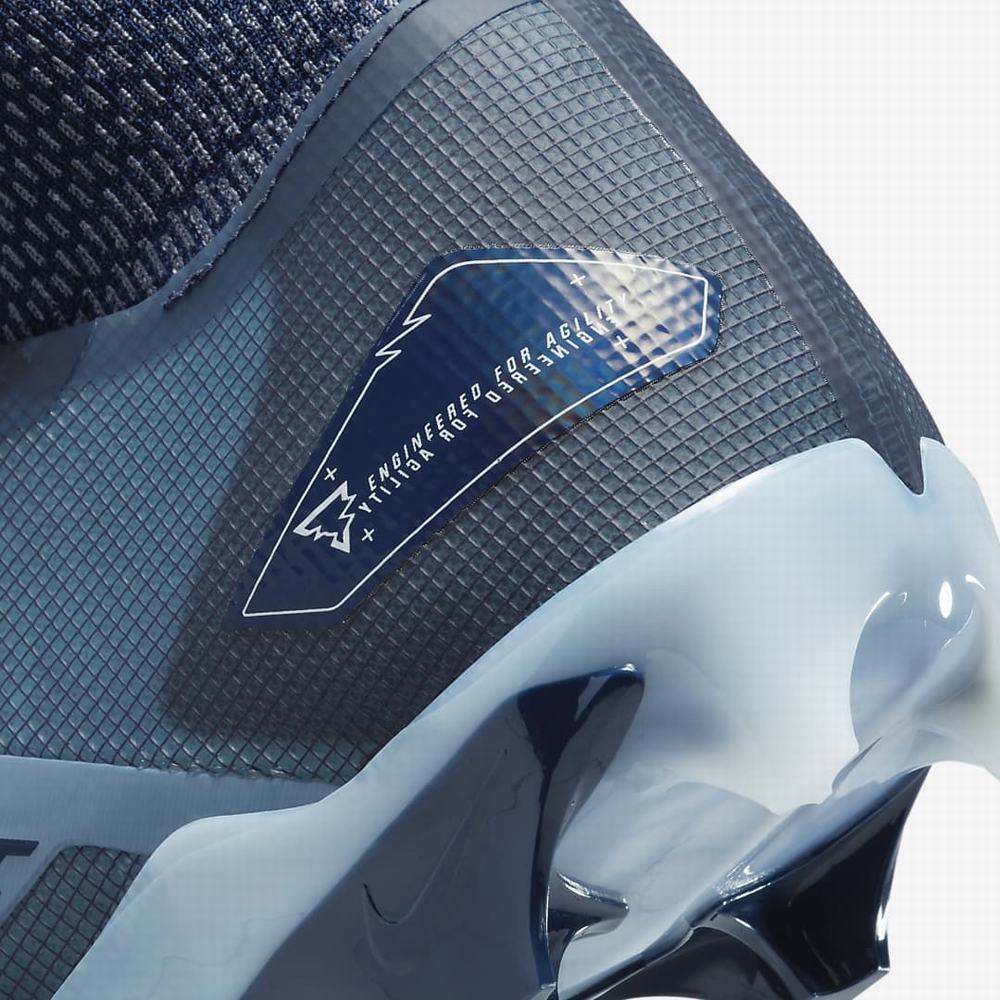 Nike Alpha Menace Elite 3 Férfi Focicipő Sötétkék Kék Sötétkék Fehér | NI8345-Z36