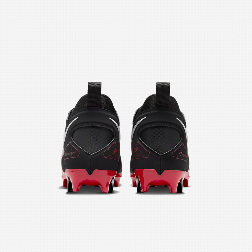 Nike Alpha Menace Pro 3 Férfi Focicipő Fekete Piros Fehér | NI9314-E35