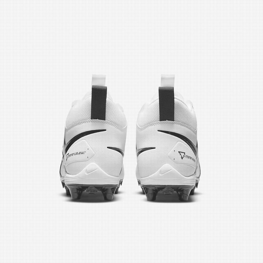 Nike Alpha Menace Varsity 3 Férfi Focicipő Fehér Fekete | NI8715-Z97