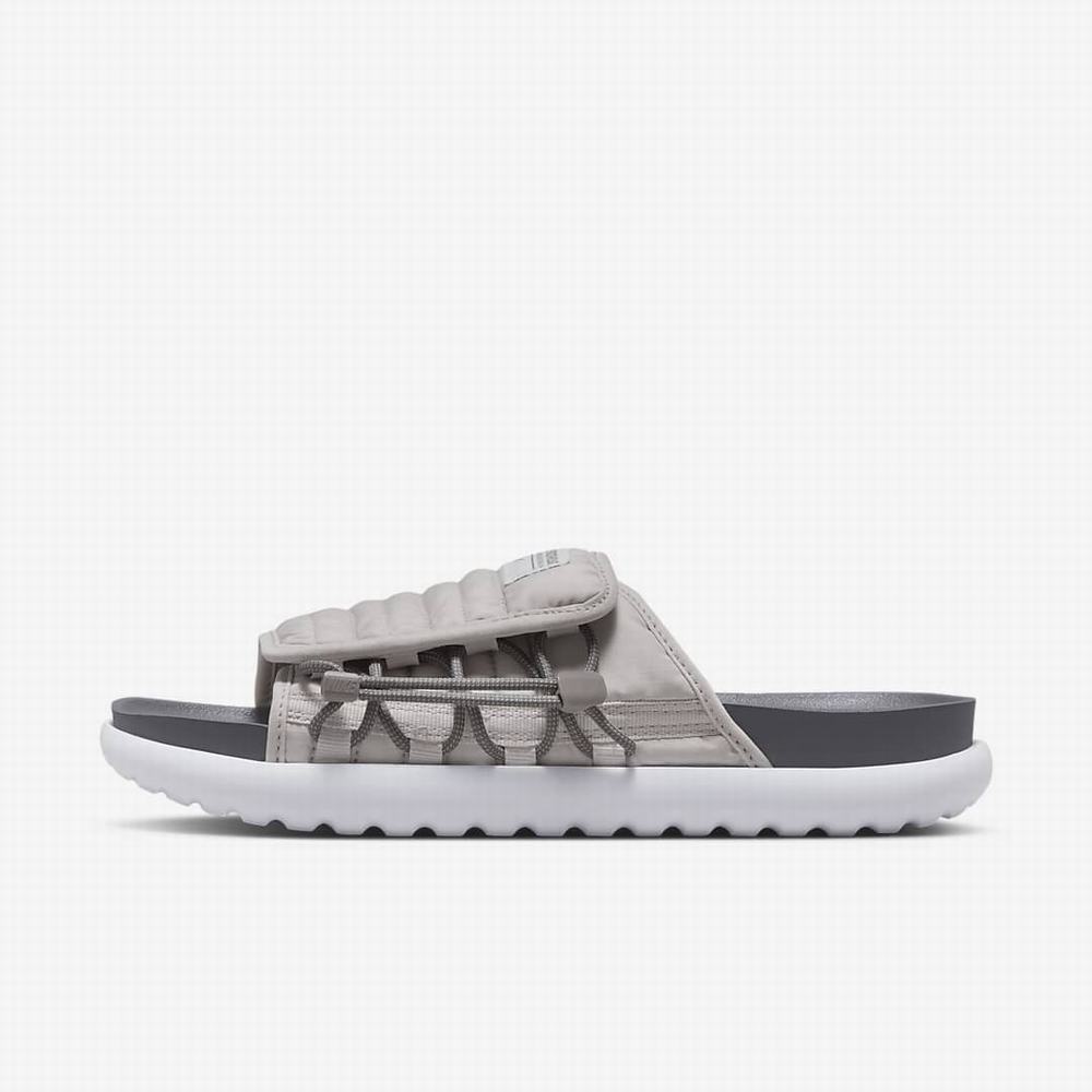 Nike Asuna 2 Férfi Papucs Világos Szürke Fehér | NI4350-T42