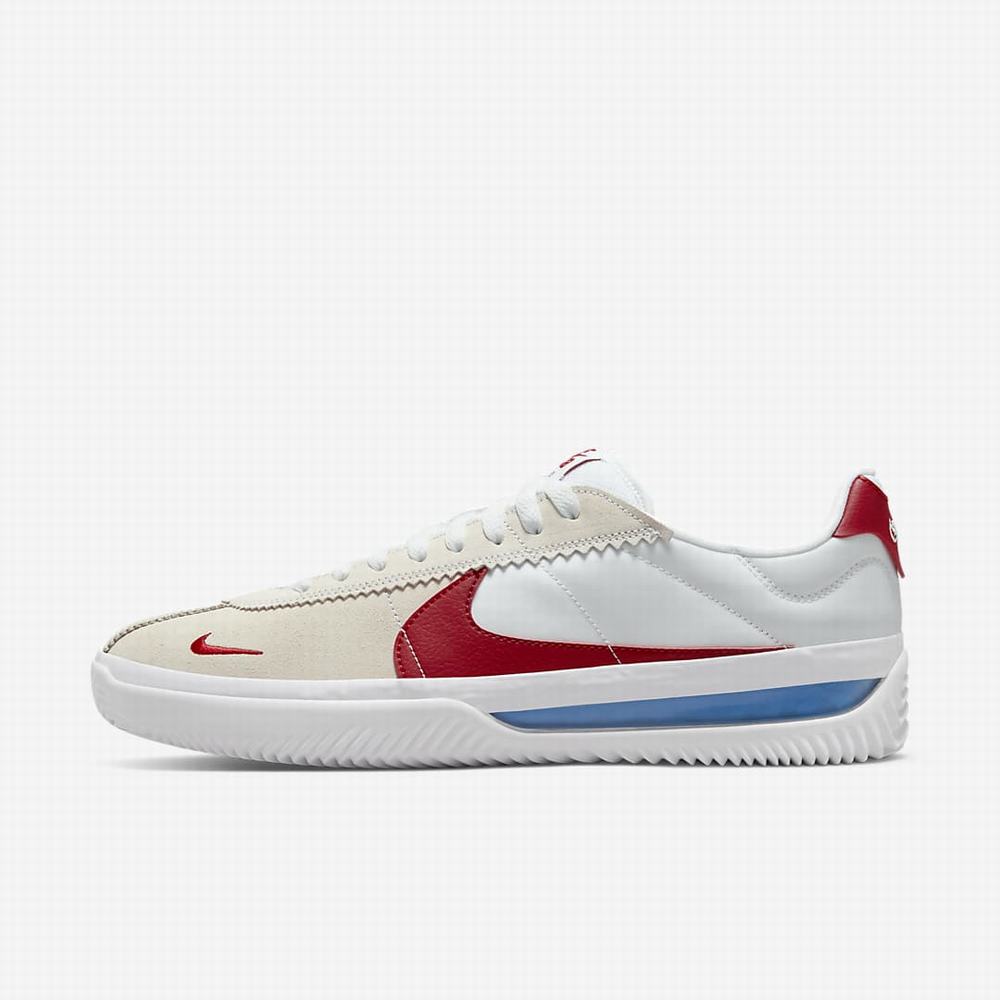 Nike BRSB Férfi Utcai Cipő Fehér Királykék Fehér Piros | NI2736-H24