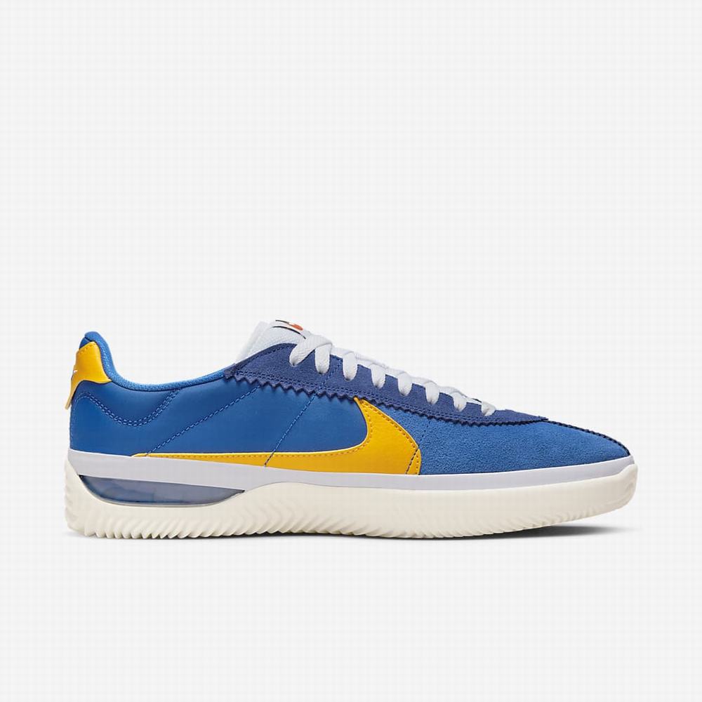 Nike BRSB Férfi Utcai Cipő Királykék Fehér Arany | NI7820-K60
