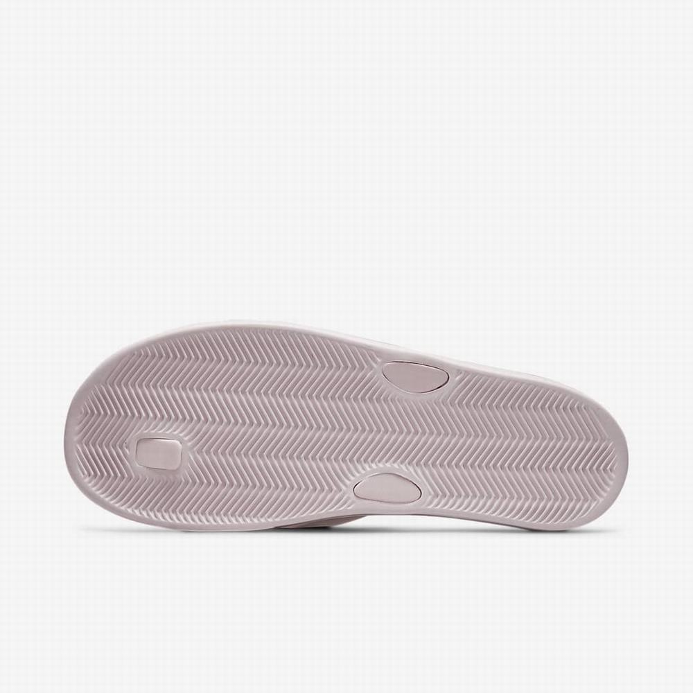 Nike Bella Kai Női Papucs Rózsaszín Sötétszürke | NI5736-N79