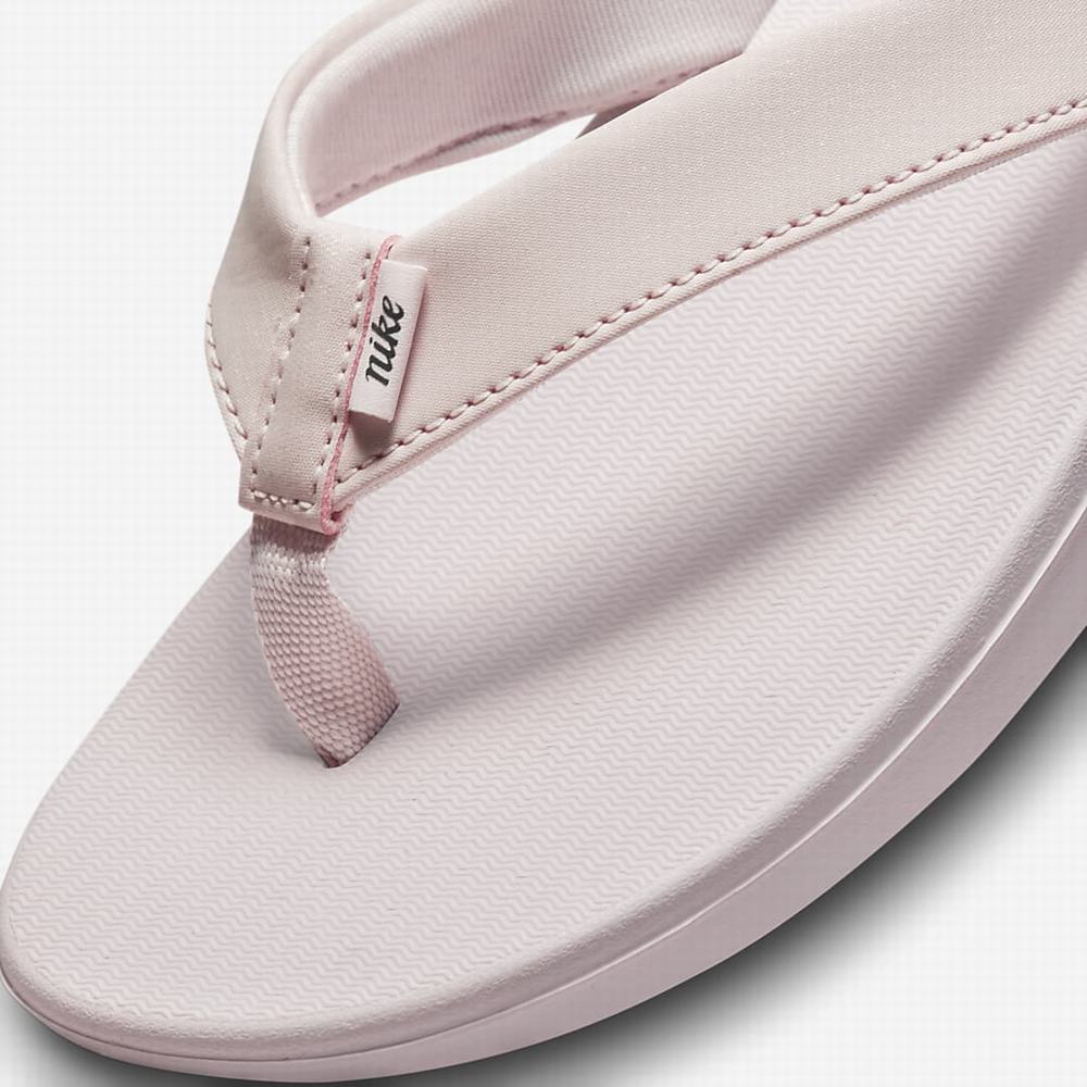 Nike Bella Kai Női Papucs Rózsaszín Sötétszürke | NI5736-N79