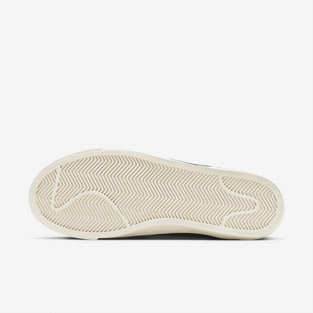 Nike Blazer Low '77 Jumbo Női Utcai Cipő Barna Világos Titán Olivazöld | NI0189-J97