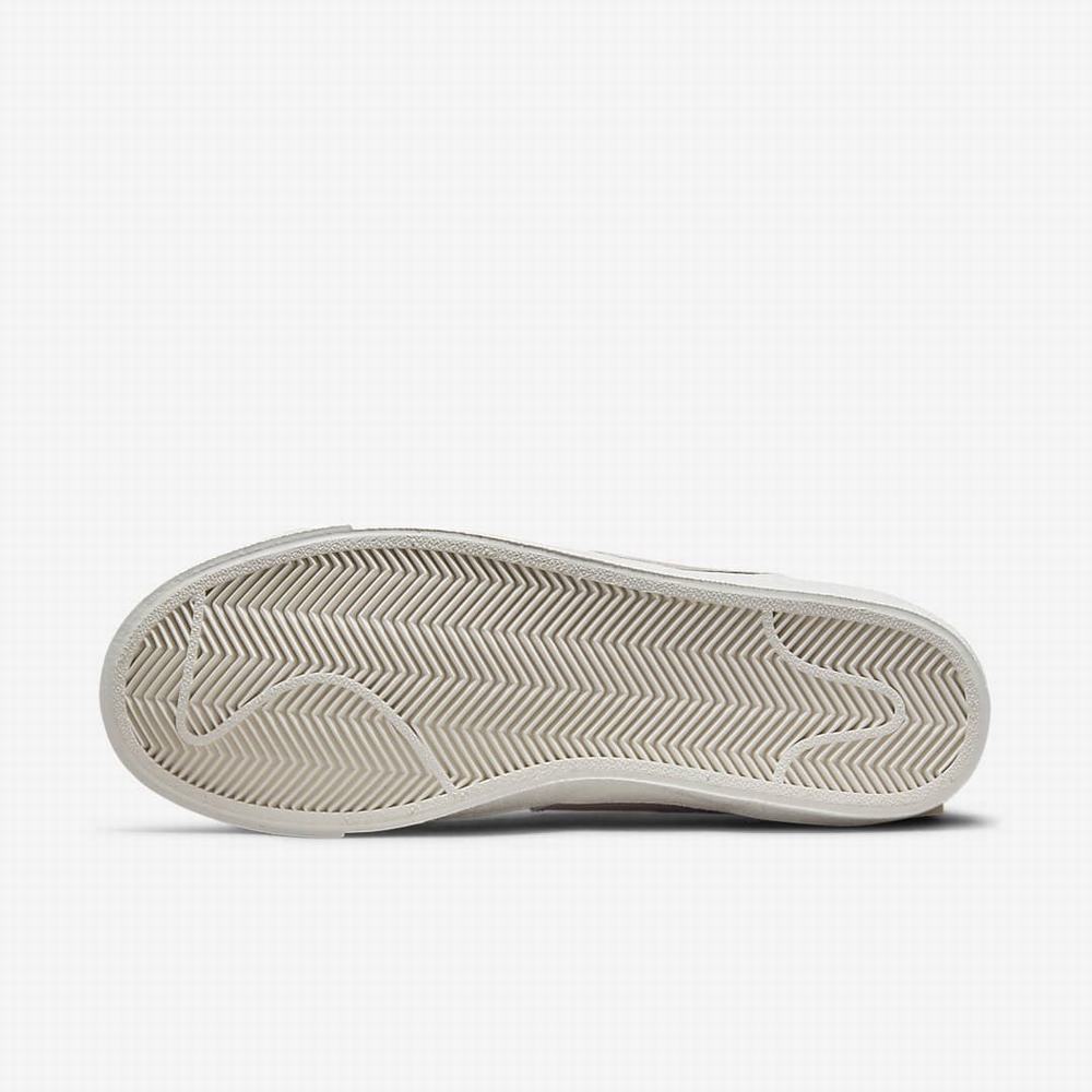 Nike Blazer Low '77 Jumbo Női Utcai Cipő Fehér Rózsaszín Fehér Rózsaszín | NI6037-K82
