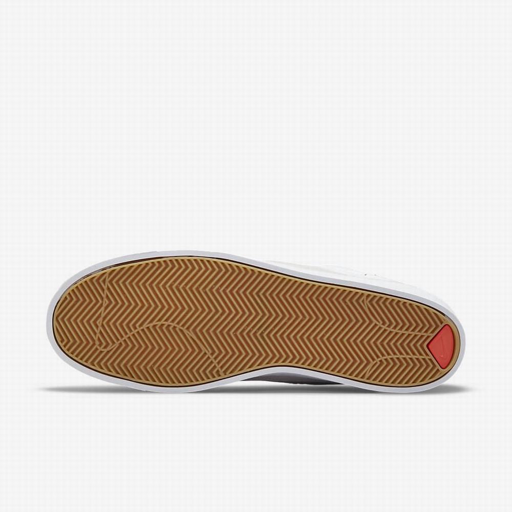 Nike Blazer Low X Férfi Utcai Cipő Fehér Világos Barna Fekete | NI9536-M50