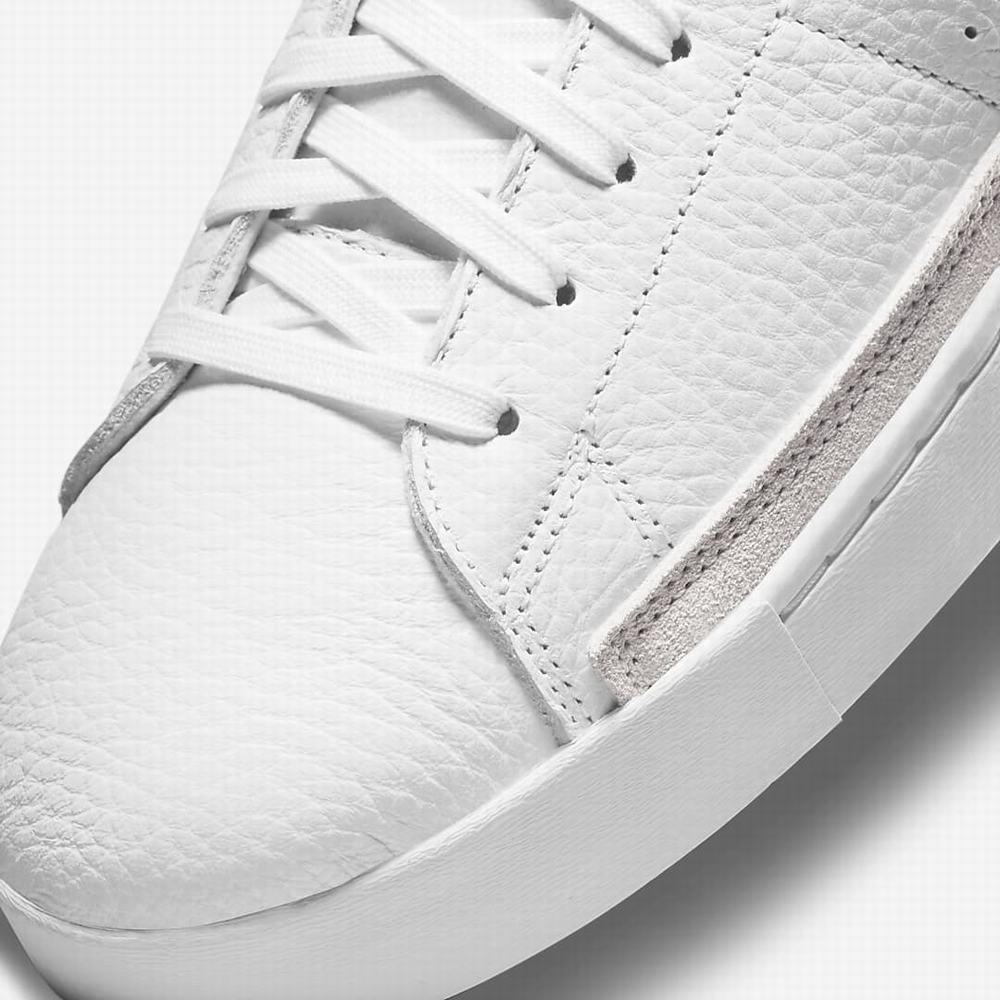 Nike Blazer Low X Férfi Utcai Cipő Fehér Világos Barna Fekete | NI9536-M50
