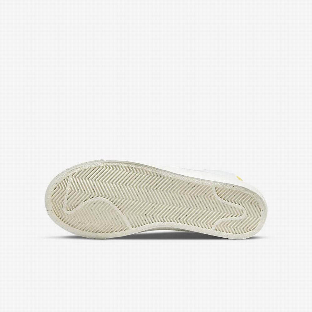 Nike Blazer Mid '77 Gyerek Utcai Cipő Fehér Királykék | NI1947-Y67