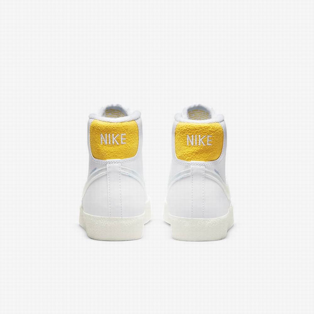 Nike Blazer Mid '77 Gyerek Utcai Cipő Fehér Királykék | NI1947-Y67