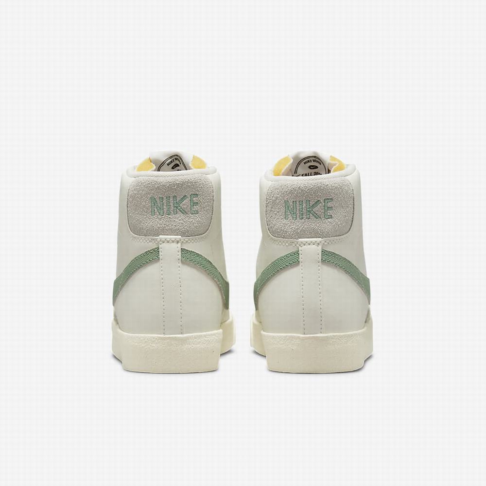 Nike Blazer Mid '77 PRM Férfi Utcai Cipő Bézs Zöld | NI5469-E14