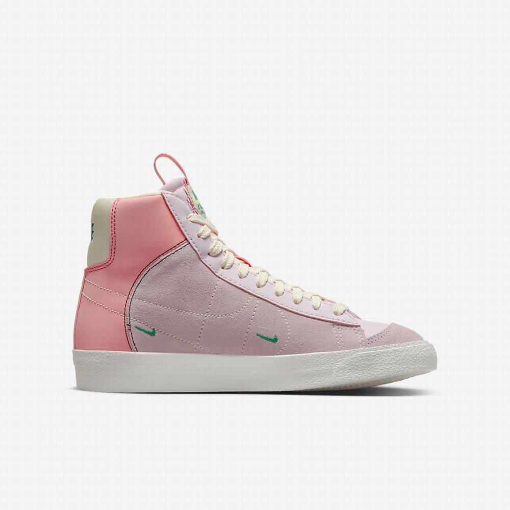 Nike Blazer Mid '77 SE Dance Gyerek Utcai Cipő Rózsaszín Fehér | NI1286-N92