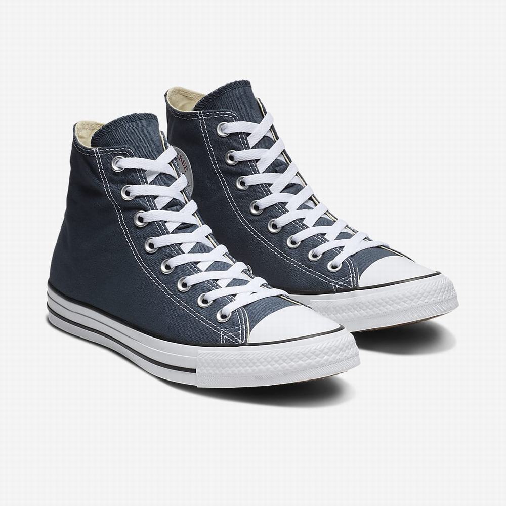 Nike Converse Chuck Taylor All Star High Top Férfi Utcai Cipő Sötétkék | NI5296-V09