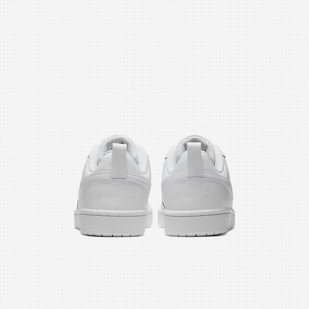 Nike Court Borough Low 2 Gyerek Utcai Cipő Fehér | NI0653-X15
