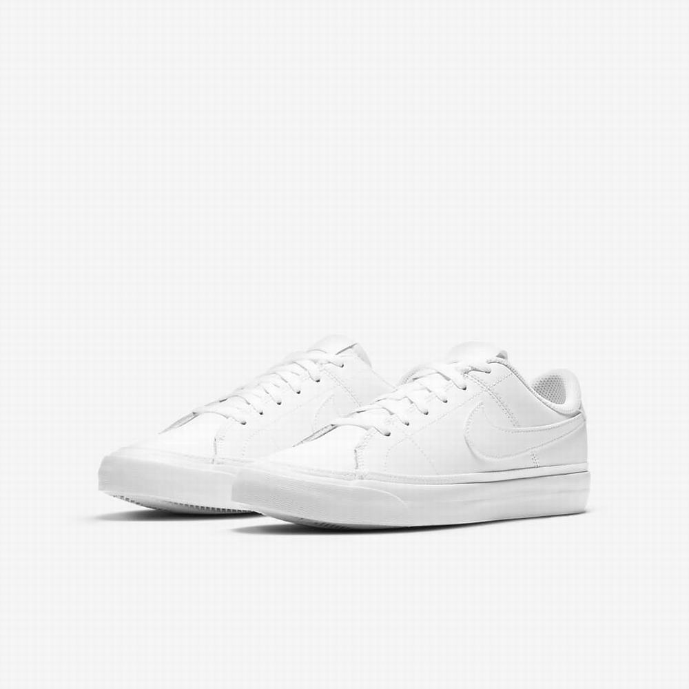 Nike Court Legacy Gyerek Utcai Cipő Fehér | NI0481-U47