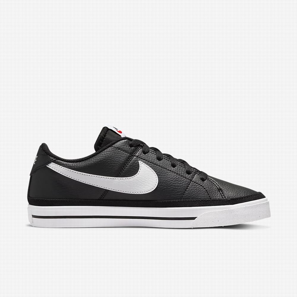 Nike Court Legacy Next Nature Női Utcai Cipő Fekete Narancssárga Fehér | NI1964-L50