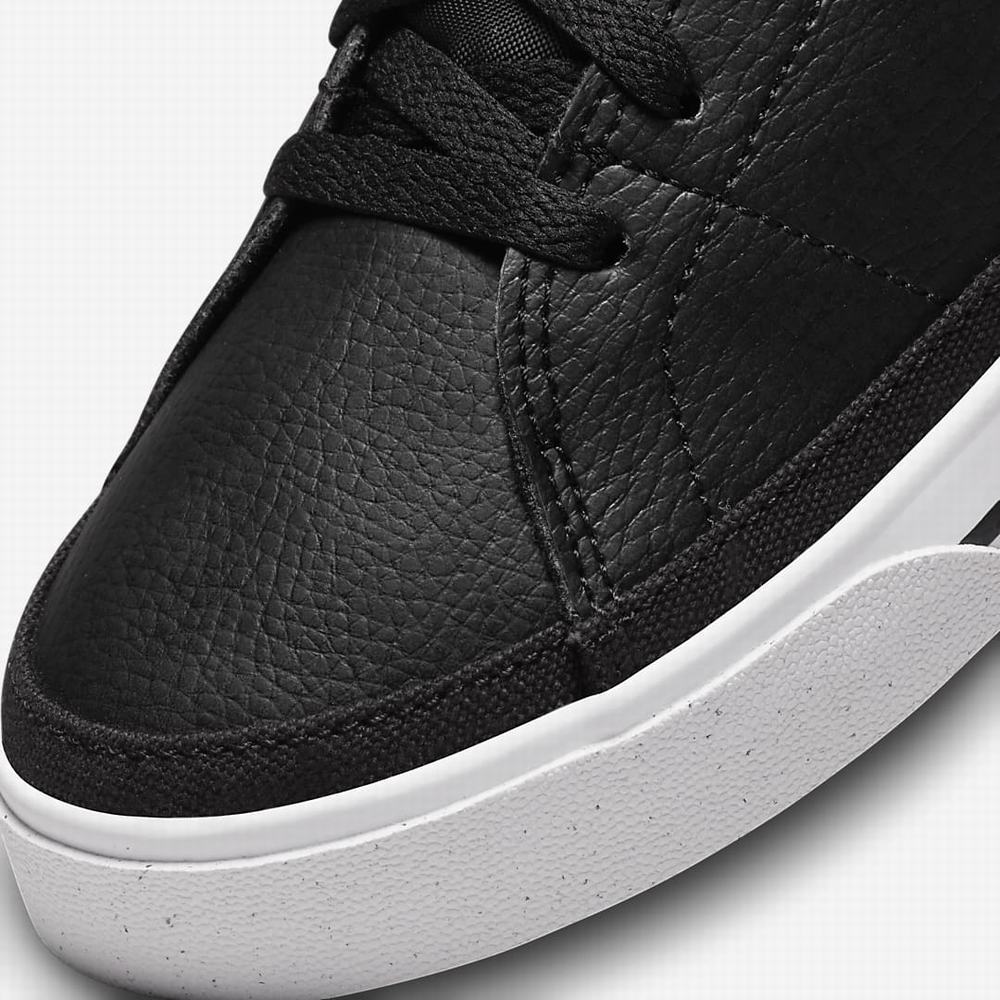 Nike Court Legacy Next Nature Női Utcai Cipő Fekete Narancssárga Fehér | NI1964-L50