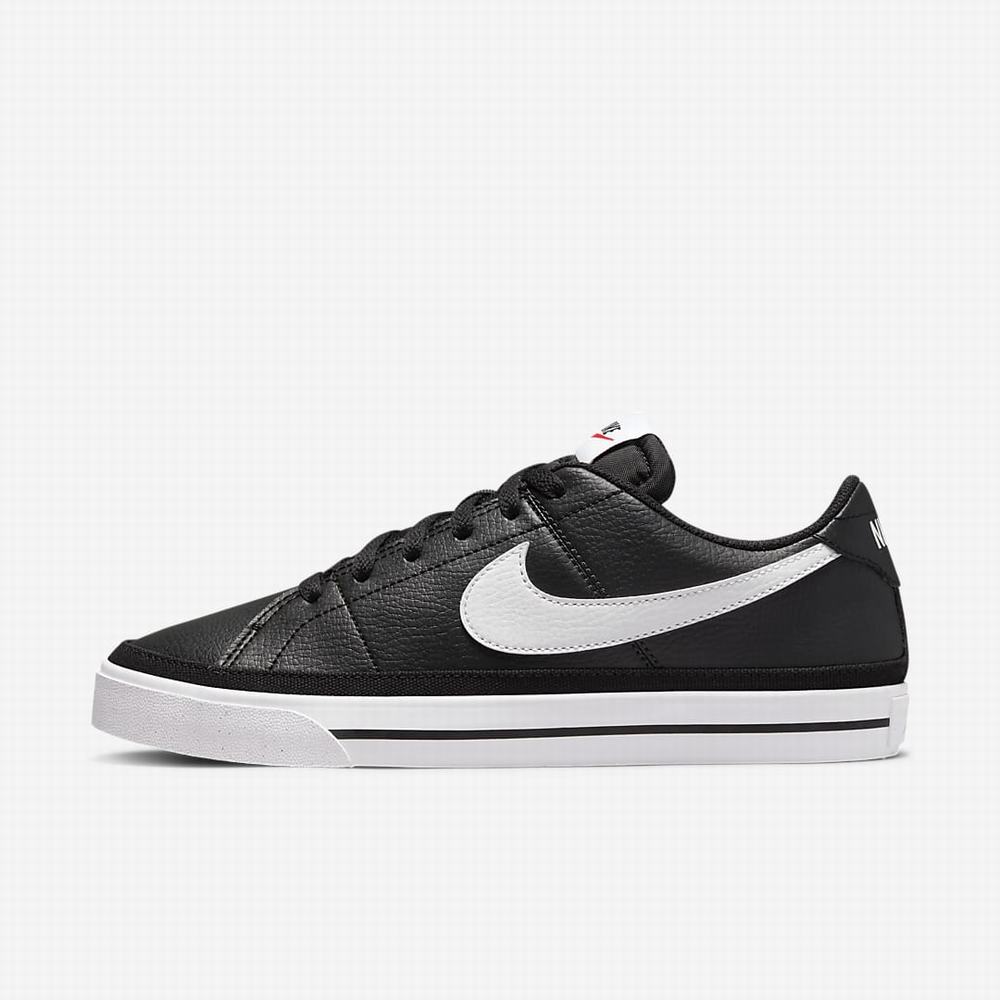 Nike Court Legacy Next Nature Női Utcai Cipő Fekete Narancssárga Fehér | NI1964-L50