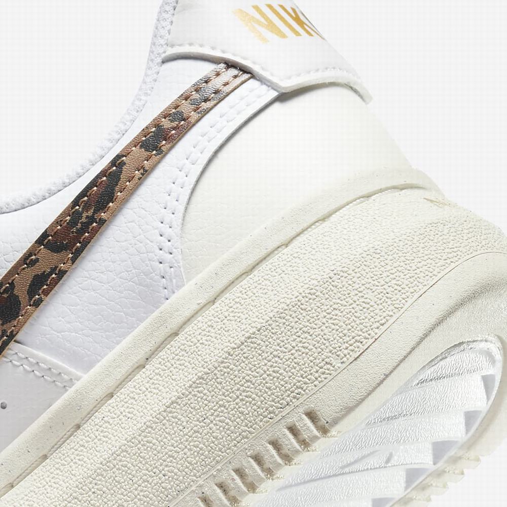 Nike Court Vision Alta Női Utcai Cipő Fehér Barna | NI5039-G63