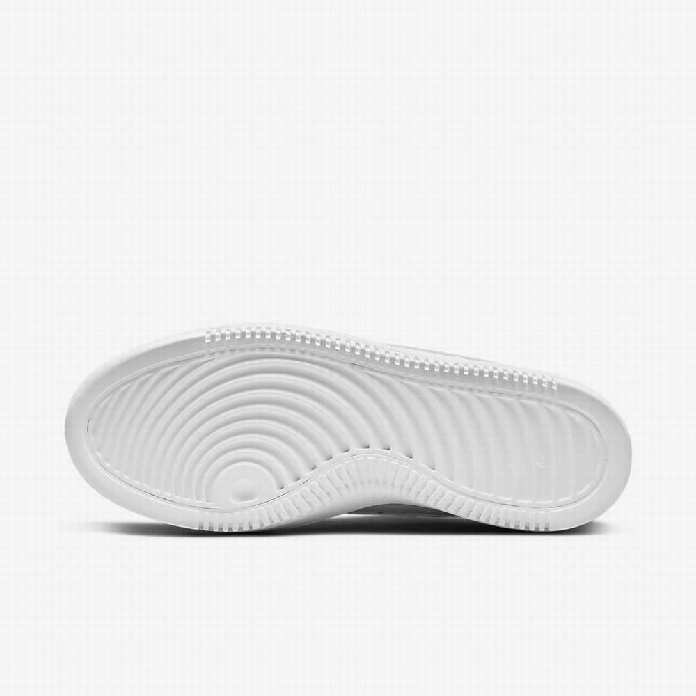 Nike Court Vision Alta Női Utcai Cipő Szürke Fehér Szürke | NI1368-Q62