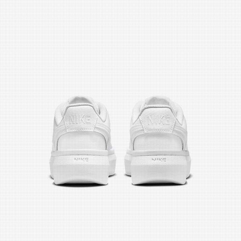 Nike Court Vision Alta Női Utcai Cipő Szürke Fehér Szürke | NI1368-Q62