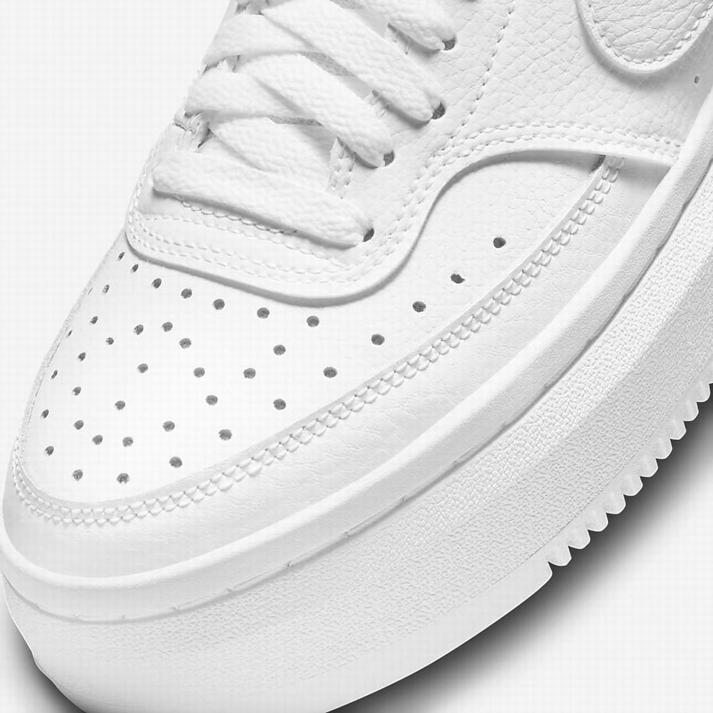 Nike Court Vision Alta Női Utcai Cipő Szürke Fehér Szürke | NI1368-Q62