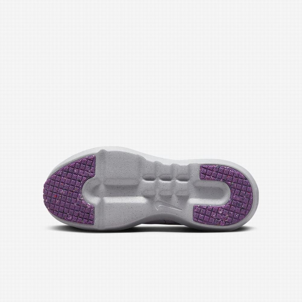 Nike Crater Impact Gyerek Utcai Cipő Fehér Lila Metal Réz | NI2107-B56