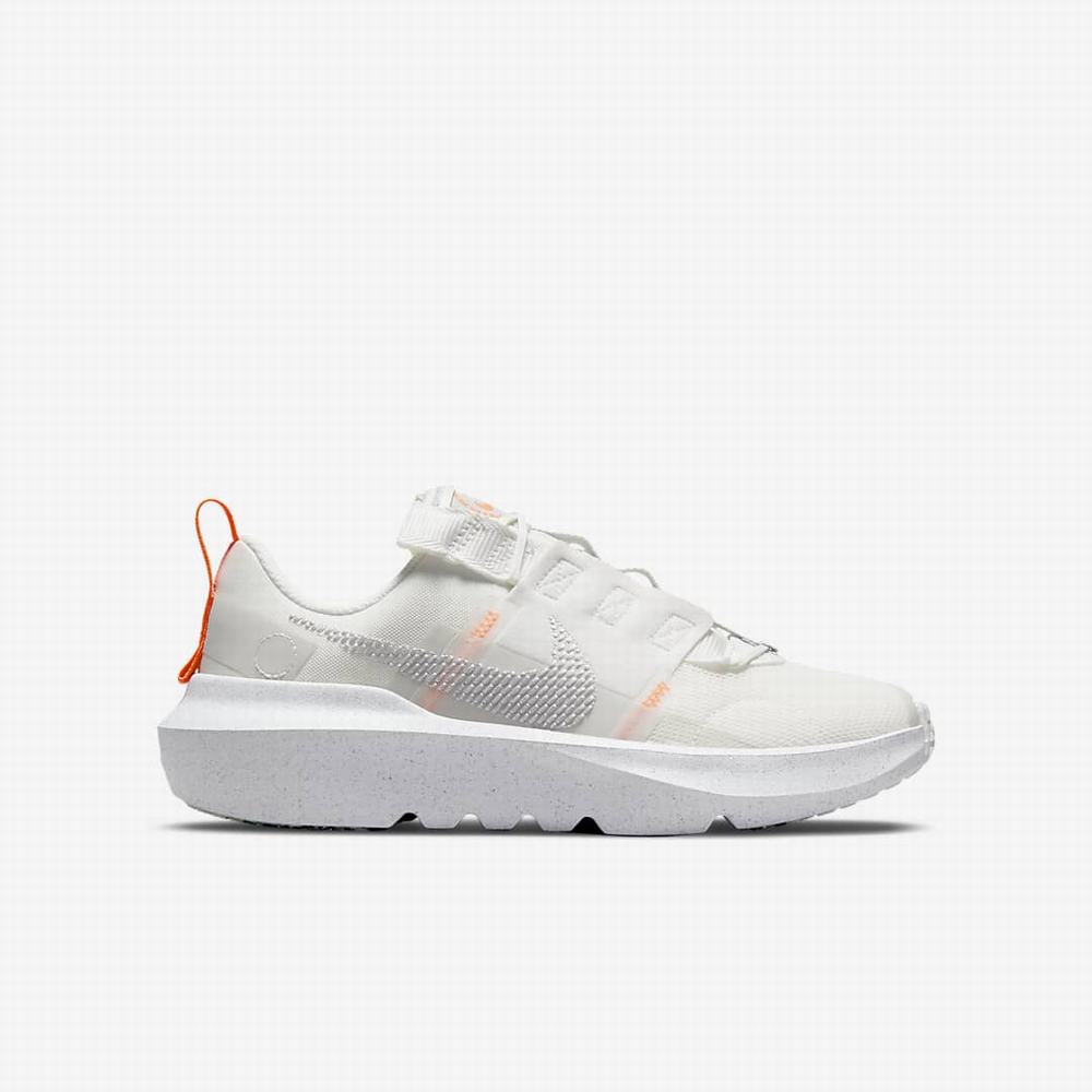 Nike Crater Impact Gyerek Utcai Cipő Fehér | NI9178-T42