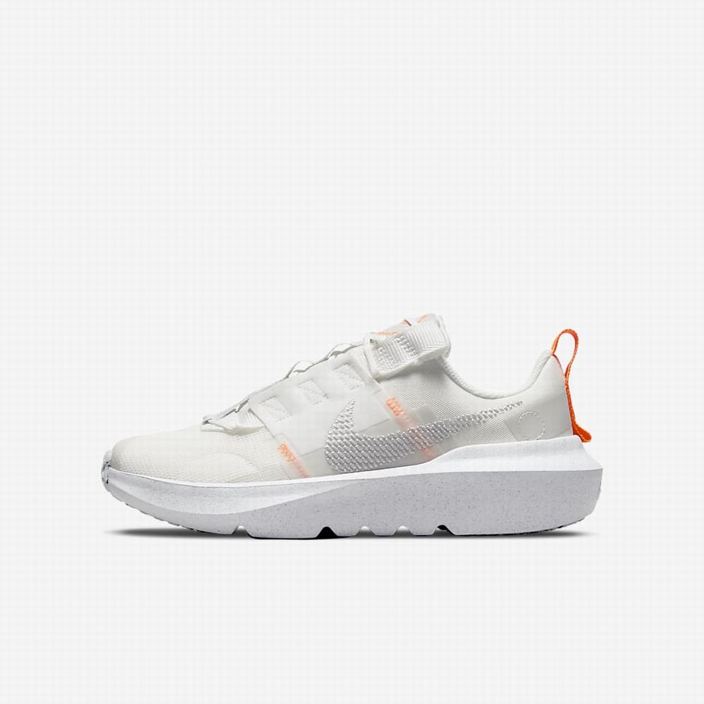 Nike Crater Impact Gyerek Utcai Cipő Fehér | NI9178-T42